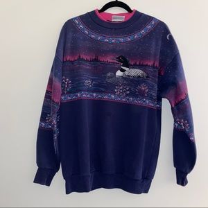Vintage Common Loon Sweatshirt L/XL